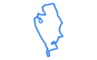 Route shape for Route 14 at Blackburn (Darwen) DTC