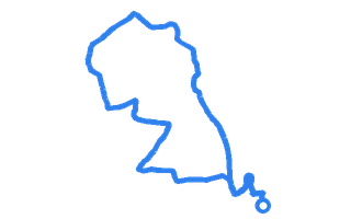 Route shape for Route 16 (NEW) at Blackburn (Darwen) DTC