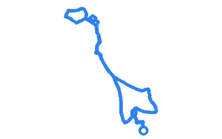 Route shape for Route 19 (NEW) at Blackburn (Darwen) DTC
