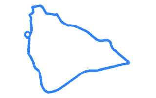 Route shape for Route 2 at Blackpool DTC