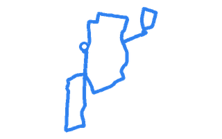 Route shape for Route 3 at Blackpool DTC