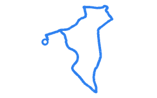 Route shape for Route 11 (NEW) at Blackpool DTC (Avroe Crescent)