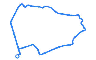 Route shape for Route 12 (NEW) at Blackpool DTC (Avroe Crescent)