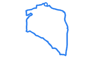 Route shape for Route 2 at Bletchley DTC