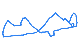 Route shape for Route 17 (NEW) at Bletchley DTC
