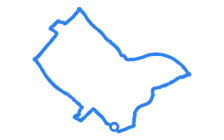 Route shape for Route 22 (NEW) at Bletchley DTC