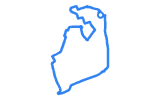 Route shape for Route 13 at Blyth DTC