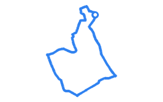 Route shape for Route 14 at Blyth DTC