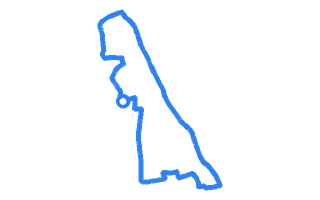 Route shape for Route 12 at Bolton DTC