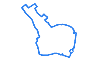 Route shape for Route 3 at Borehamwood DTC