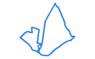 Route shape for Route 4 at Borehamwood DTC