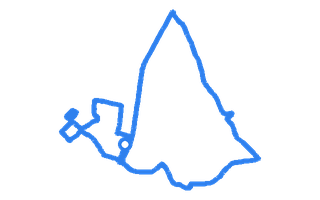 Route shape for Route 7 at Borehamwood DTC