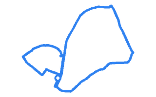 Route shape for Route 10 at Borehamwood DTC