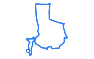 Route shape for Route 4 at Boston DTC