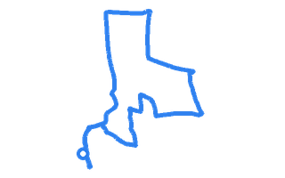 Route shape for Route 10 at Boston DTC
