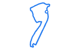 Route shape for Route 13 at Boston DTC