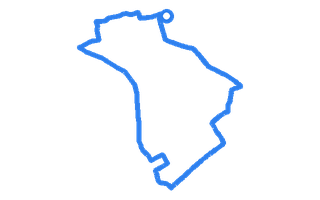 Route shape for Route 3 at Bradford DTC (Heaton)