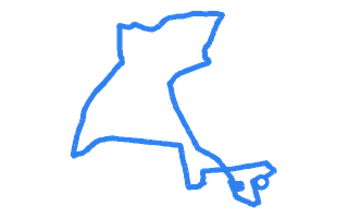 Route shape for Route 10 at Bradford DTC (Heaton)