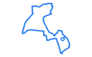 Route shape for Route 12 at Bradford DTC (Heaton)
