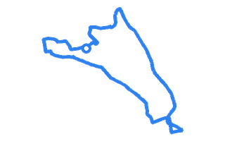 Route shape for Route 13 at Bradford DTC (Heaton)