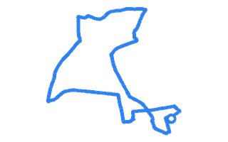 Route shape for Route 5 at Bradford DTC (Manningham)