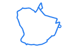 Route shape for Route 3 at Bradford (Thornbury) DTC
