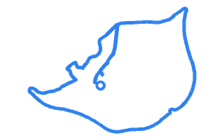 Route shape for Route 10 at Brecon DTC