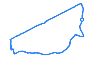 Route shape for Route 1 at Brentwood (London) DTC