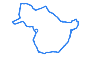 Route shape for Route 6 at Brentwood (London) DTC