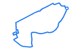 Route shape for Route 11 at Brentwood (London) DTC