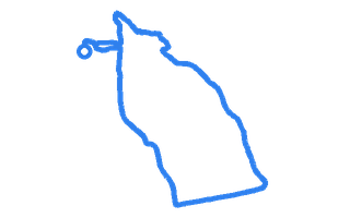 Route shape for Route 14 (NEW) at Brentwood (London) DTC
