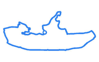 Route shape for Route 5 at Bridgend DTC