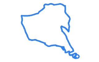 Route shape for Route 6 at Bridgend DTC
