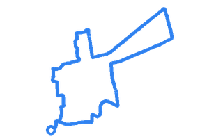 Route shape for Route 5 at Bridlington DTC