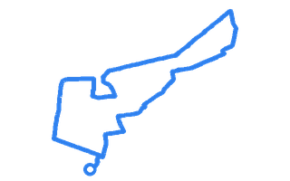 Route shape for Route 8 at Bridlington DTC