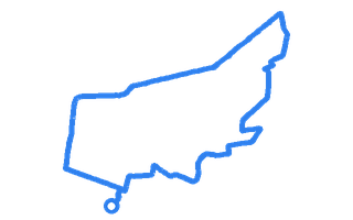 Route shape for Route 9 at Bridlington DTC