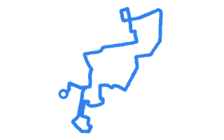 Route shape for Route 13 at Bridlington DTC