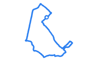 Route shape for Route 2 (NEW) at Bristol (Avonmouth) DTC