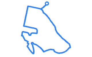 Route shape for Route 8 at Bristol (Avonmouth) DTC