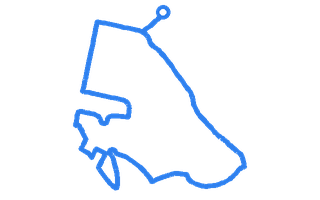 Route shape for Route 9 at Bristol (Avonmouth) DTC