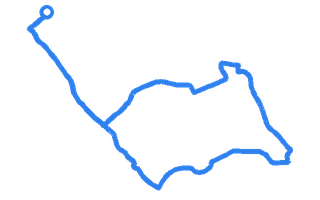 Route shape for Route 16 (NEW) at Bristol (Avonmouth) DTC