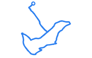Route shape for Route 19 (NEW) at Bristol (Avonmouth) DTC