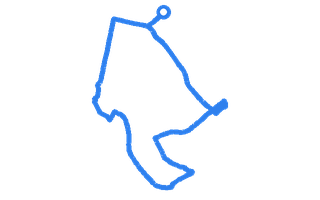 Route shape for Route 20 (NEW) at Bristol (Avonmouth) DTC