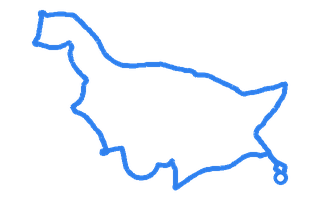 Route shape for Route 3 at Bristol (Brislington) DTC