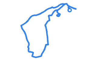 Route shape for Route 8 at Bristol (Brislington) DTC