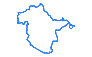 Route shape for Route 12 at Bristol (Brislington) DTC