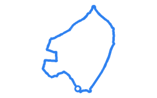 Route shape for Route 4 at Bristol (Kingswood) DTC