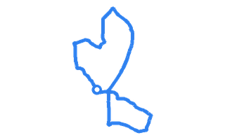 Route shape for Route 15 (NEW) at Bristol (Kingswood) DTC