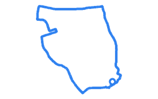 Route shape for Route 6 at Bromley DTC