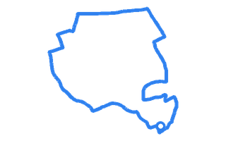 Route shape for Route 7 at Bromley DTC
